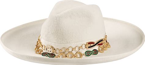 fake cowboy hat from gucci|gucci double chain cowboy hat.